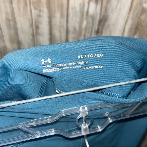 Under Armour Teal Blue Ankle Compression Leggings - Picture 5 of 6